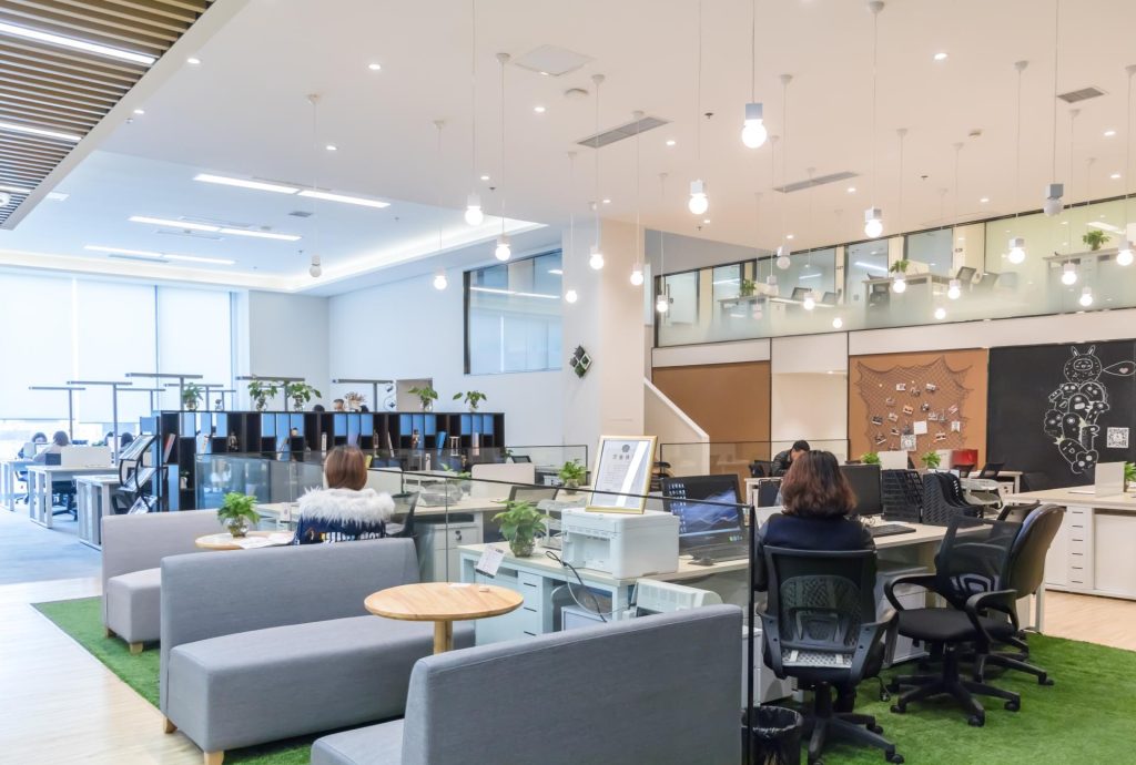 公司企业形象办公室环境工作区图片